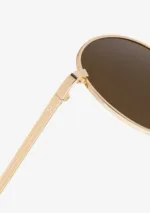 عینک آفتابی دی فرانکلین مدل D.franklin Round Legacy Gold / Dark Brown - Image 6