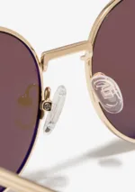 عینک آفتابی دی فرانکلین مدل D.franklin Round Legacy Gold / Dark Brown - Image 5