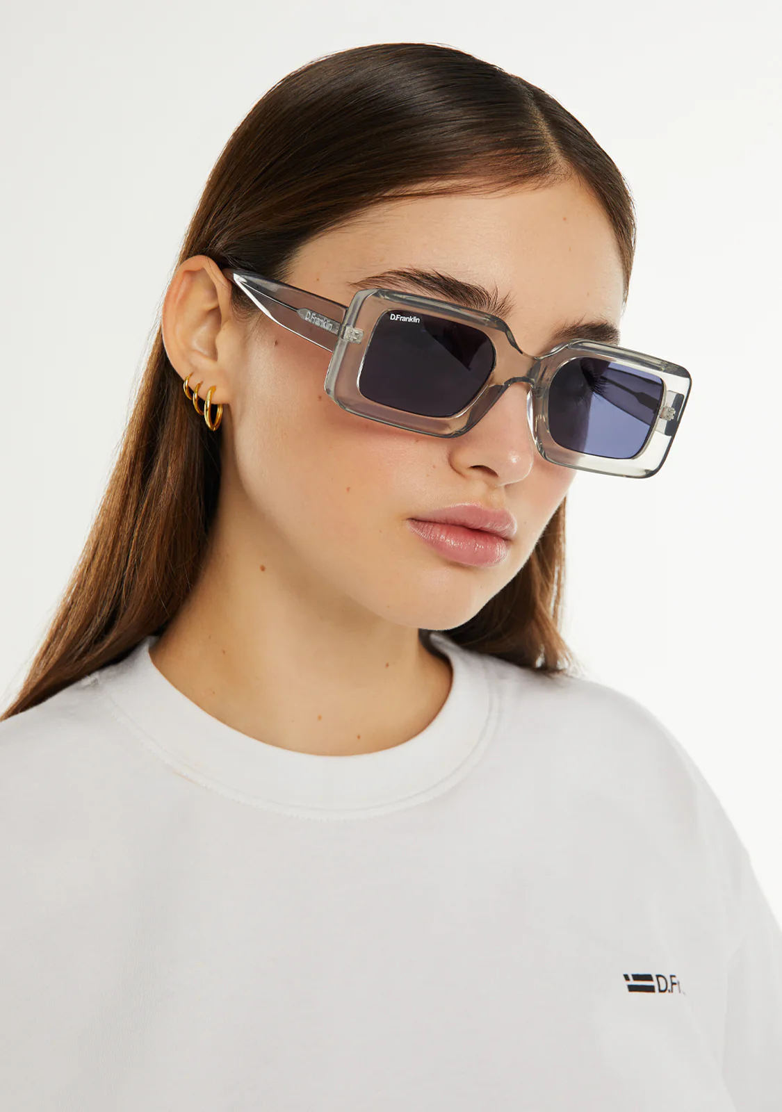 عینک آفتابی دی فرانکلین مدل D.franklin Bahamas Transparent / Smoke