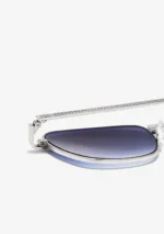 عینک آفتابی دی فرانکلین مدل D.franklin Quad Legacy Silver / Gradient Blue - Image 6