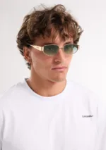 عینک آفتابی دی فرانکلین مدل D.franklin Cuprum Pilot Gold / Gradient Green - Image 2
