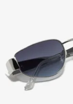عینک آفتابی دی فرانکلین مدل D.franklin Cuprum Pilot Silver / Gradient Blue - Image 5