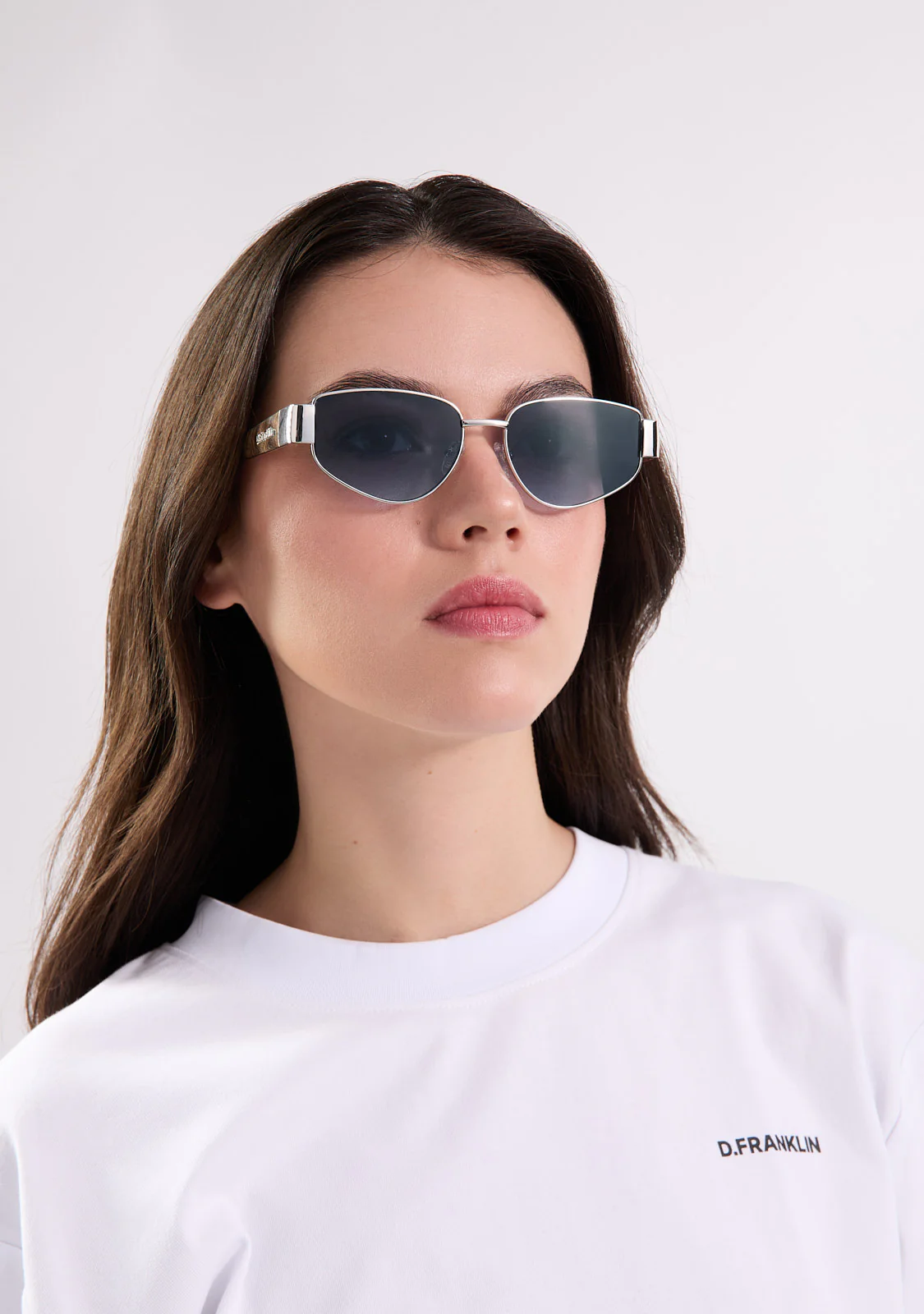 DFSU945001-SILV-60 عینک آفتابی دی فرانکلین مدل D.franklin Cuprum Pilot Silver / Gradient Blue - Image 1
