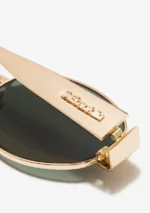 عینک آفتابی دی فرانکلین مدل D.franklin Cuprum Round Gold / G15 - Image 6