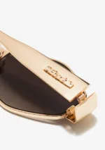 عینک آفتابی دی فرانکلین مدل D.franklin Cuprum Diamond Gold / Gradient Brown - Image 6