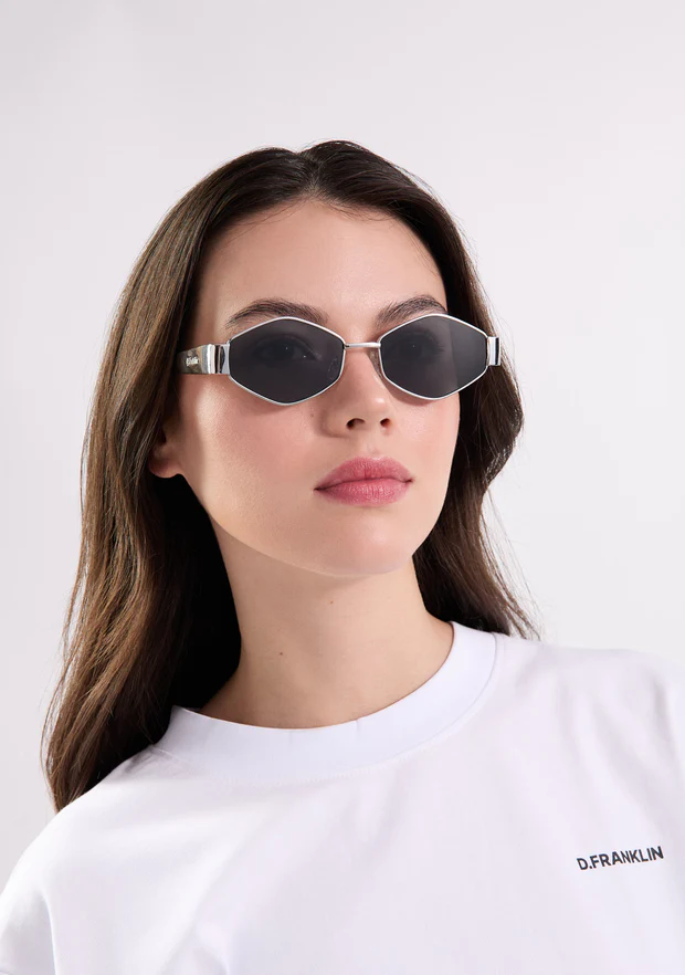 عینک آفتابی دی فرانکلین مدل D.franklin Cuprum Diamond Silver / Black