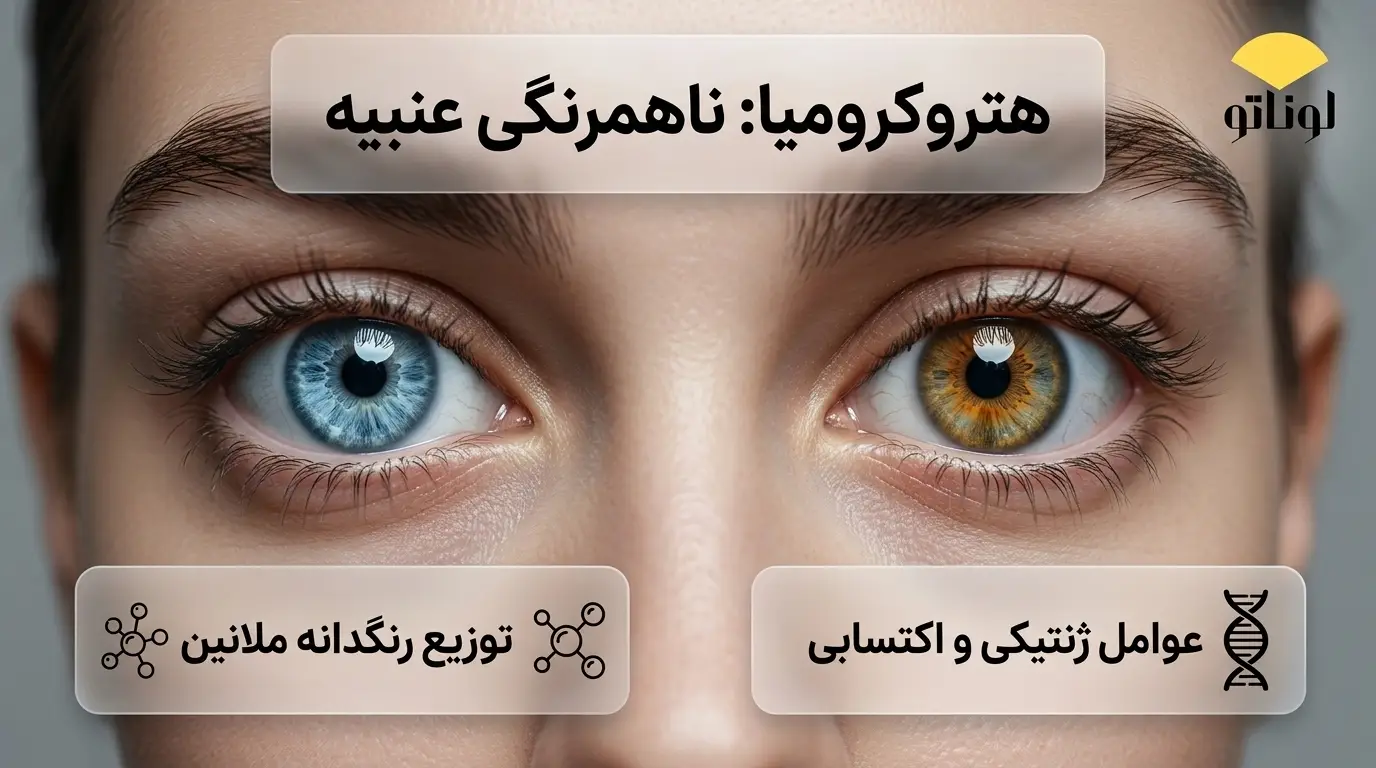 دو رنگ بودن چشم (هتروکرومیا) چیست؟