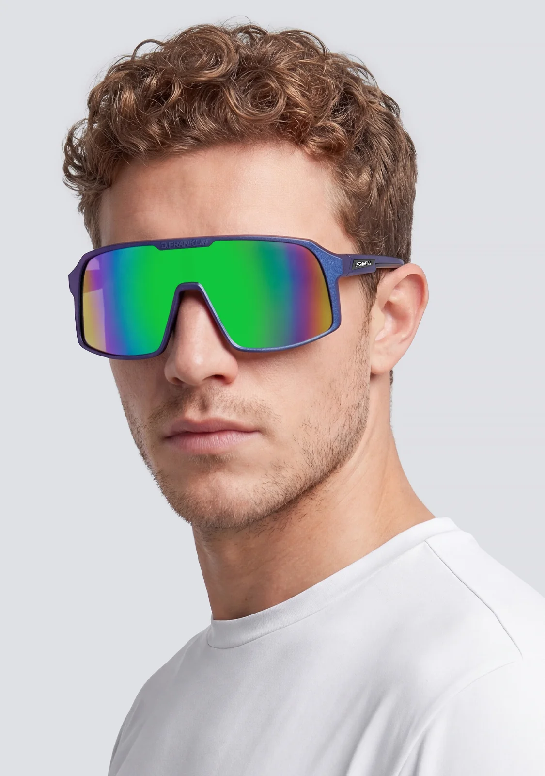 عینک آفتابی دی فرانکلین مدل D.franklin Wind Full Limited Iridiscent Navy / Green