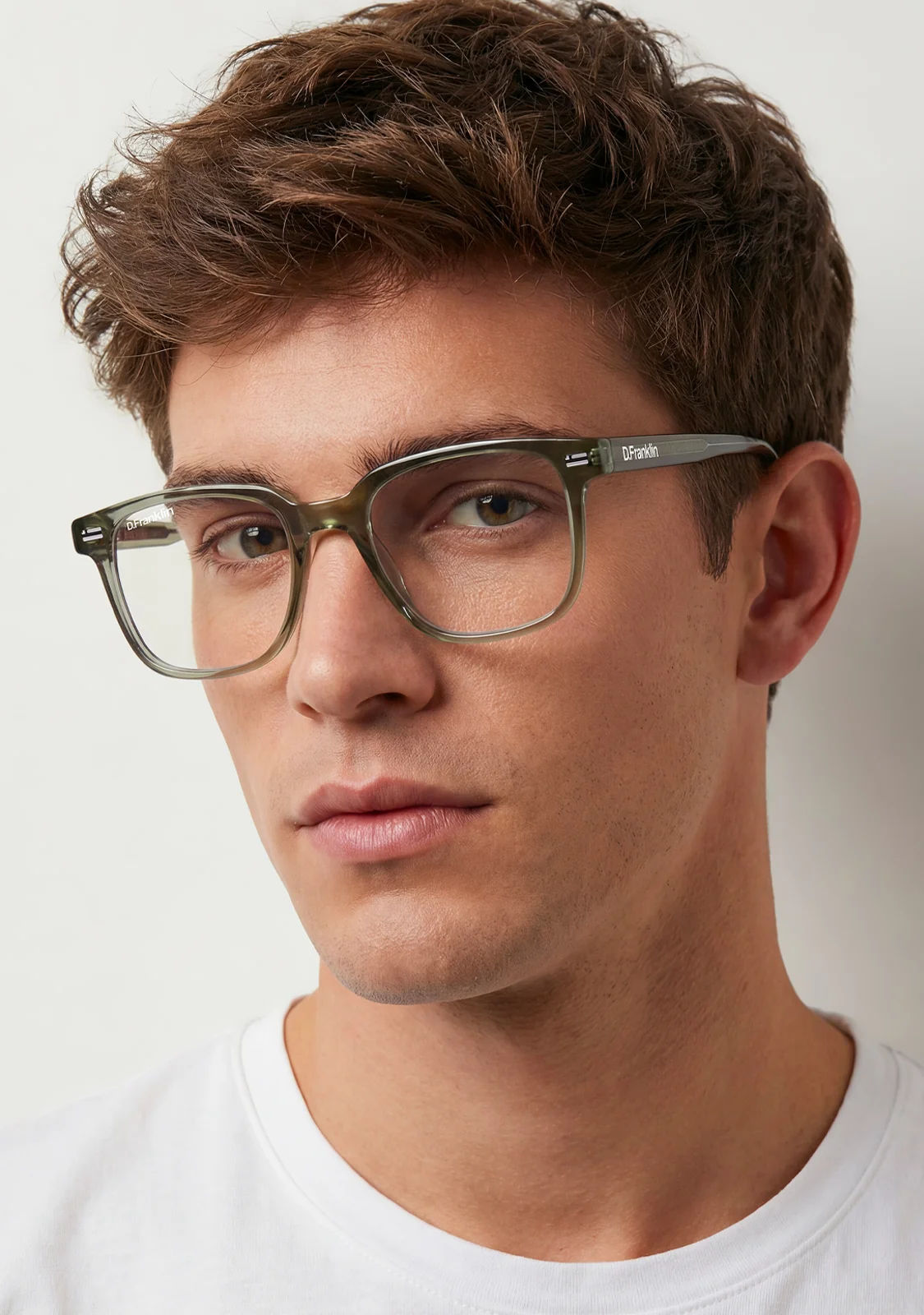 DFSU952001-GREE-60 عینک آفتابی دی فرانکلین مدل D.franklin Ultra Light SQ Low Full Photochromic Green / Brown - Image 1