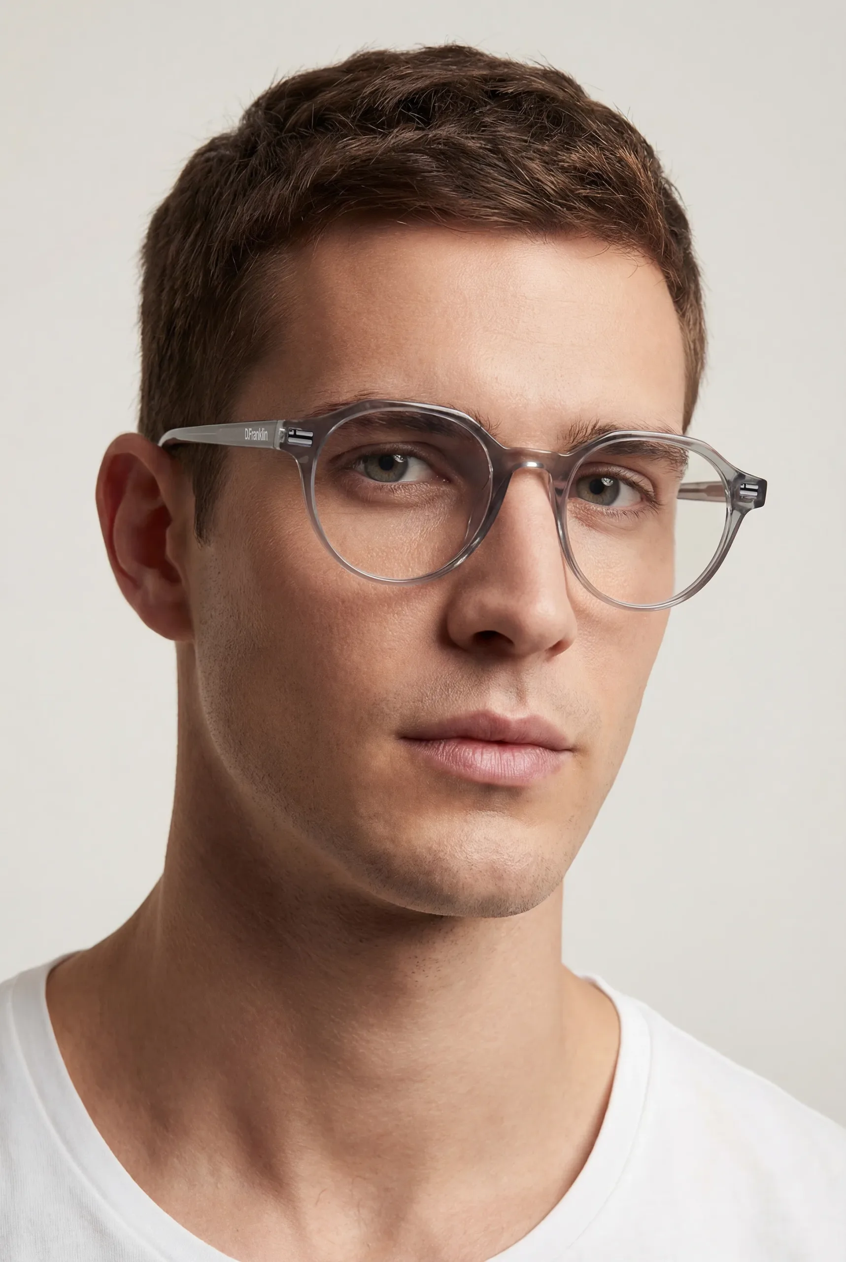 عینک آفتابی دی فرانکلین مدل D.franklin Ultra Light S Round Full Photochromic Grey / Grey