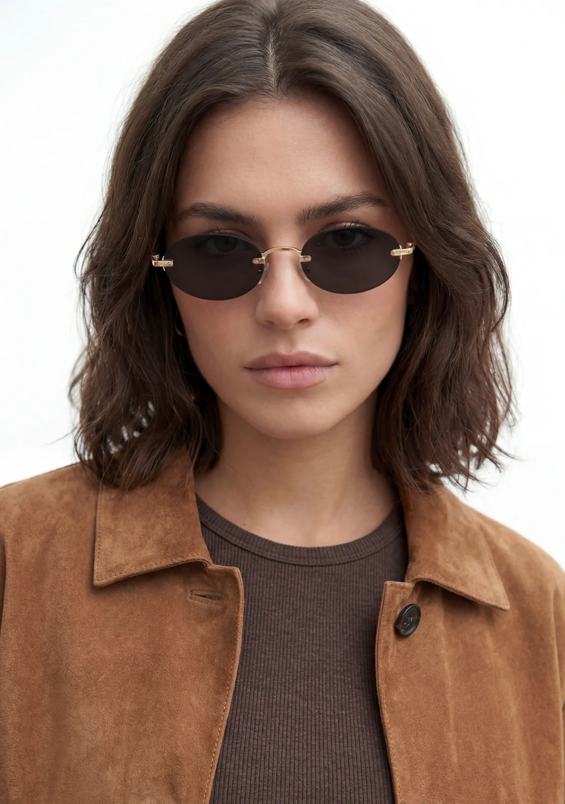 عینک آفتابی دی فرانکلین مدل D.franklin Smith Oval Gold / Black