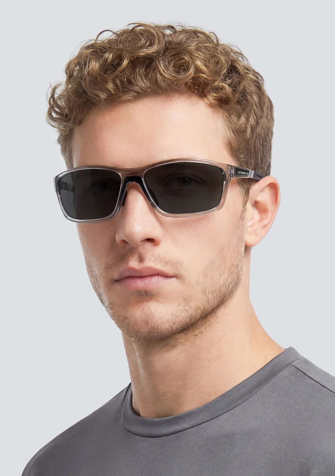 DFSU970001-GREY-90 عینک آفتابی دی فرانکلین مدل D.franklin Volcano Crystal Grey / Photochromic Black - Image 1